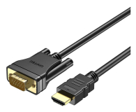UNITEK Kabel HDMI na VGA, FullHD 60Hz, 2 m V1185A01 - 1455250 - zdjęcie 2